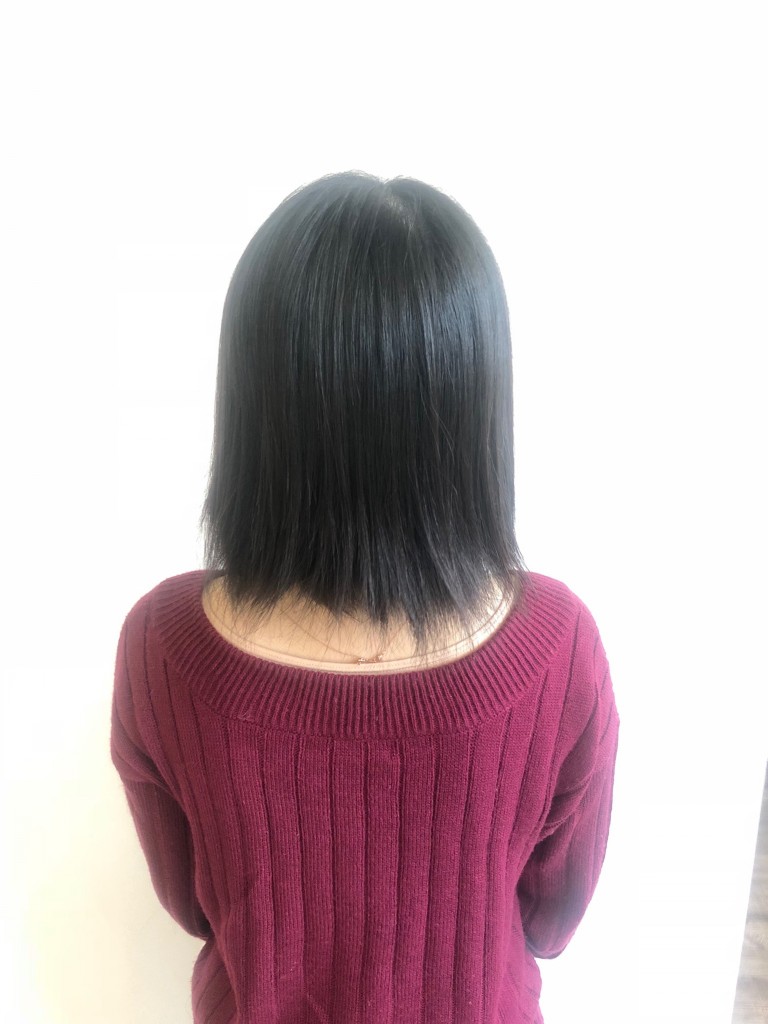 ストカールでボブの艶髪ワンカールに　｜別府市　ストカールが得意な美容室Rangali（ランガリ）