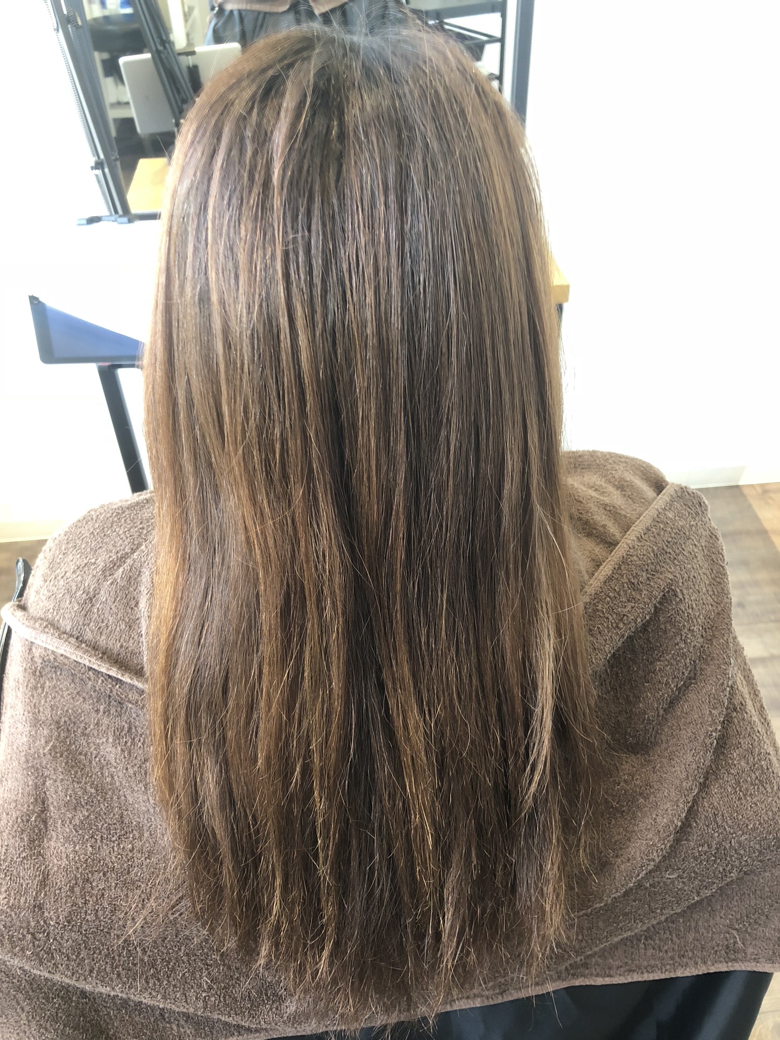 イルミナカラーとoggiotto（オッジィオット）スペシャルトリートメントで艶髪アッシュ　｜別府市　イルミナカラー取り扱い美容室Rangali（ランガリ）