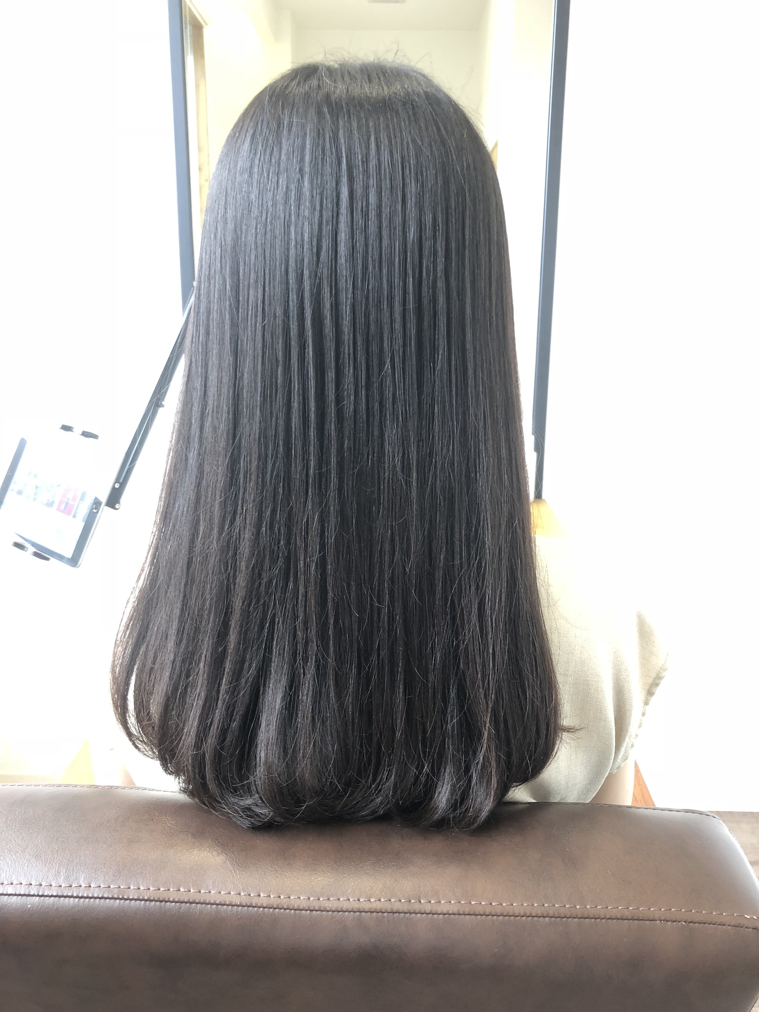 oggiotto（オッジィオット）スペシャルトリートメントと縮毛矯正の組み合わせで艶髪ストレート　｜別府市　縮毛矯正が得意な美容室Rangali（ランガリ）
