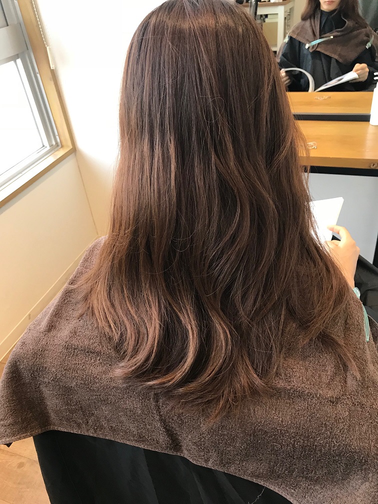 細かいハイライト！プチオシャレ！別府市　カットカラーが人気　ハイライト　イルミナカラー取り扱い美容室Rangali（ランガリ）
