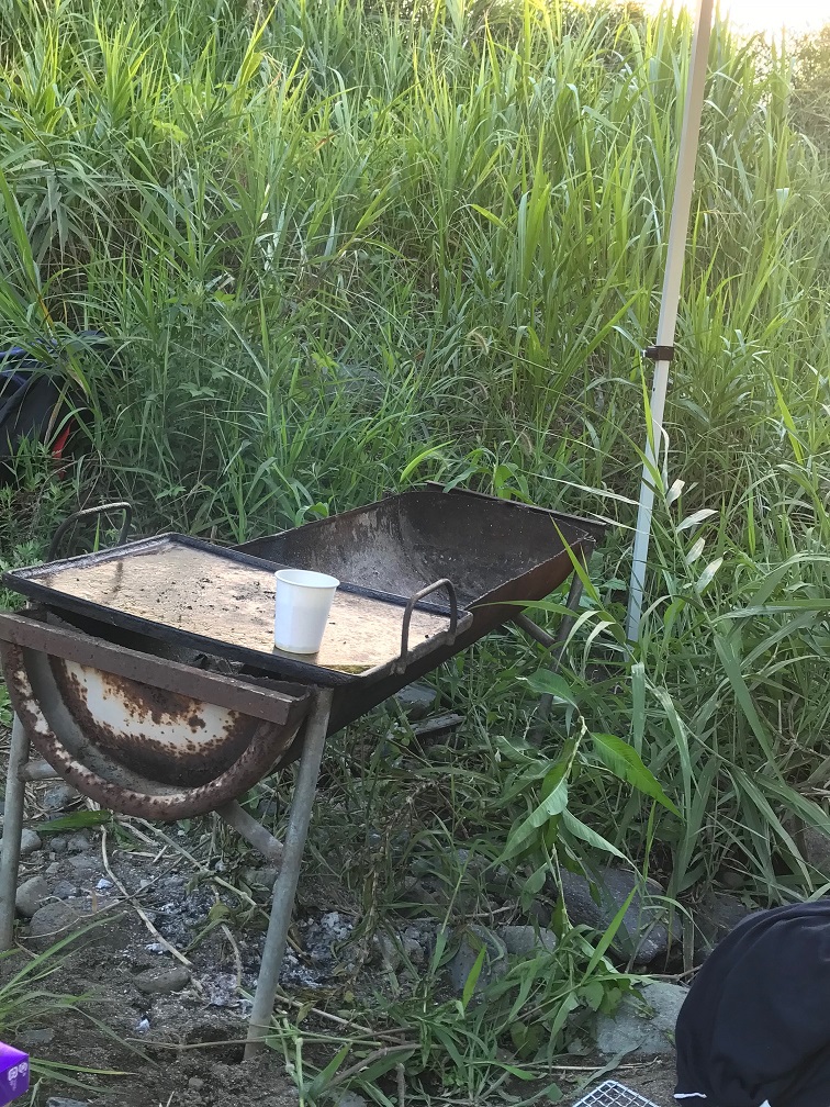 川に行ってBBQしてきました！！別府市　カットカラーが人気　オッジィオット　　イルミナカラー取り扱い美容室Rangali（ランガリ）