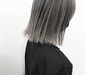 【別府 美容室Rangali】 ・・シルバー・切りっぱなしロブ・・透明感カラー#oggiotto #オッジィオット #イルミナカラー 取り扱い店