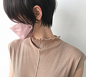 【別府 美容室Rangali】 ・・耳掛けショート&アッシュブラウン・・#oggiotto #オッジィオット #イルミナカラー 取り扱い店