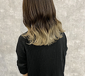【別府 美容室Rangali】  ブリーチ2回、グラデーションカラー#oggiotto #オッジィオット #イルミナカラー 取り扱い店